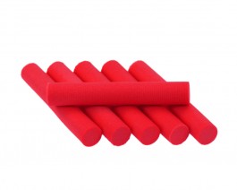 Foam Cylinders, Red, 7 mm